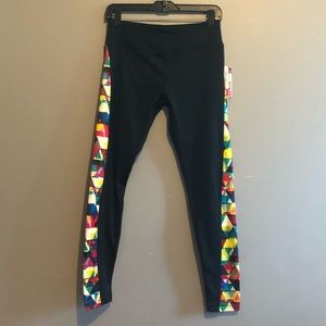 NWT LuLaRoe Kaleidoscope Print Jordan Active Leggings